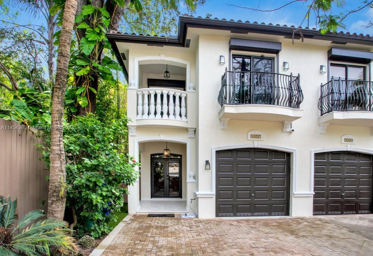 Discover modern elegance at its finest in this completely remodeled (W/Pool) 3-bed/2.5-bath gated townhouse located in the best of Coconut Grove. No detail has been spared in creating this stunning home w/an open floor plan concept that is perfect for entertaining. The gourmet kitchen features an extra-large counter & top-of-the-line appliances, making it a chef's dream. The spacious bedrooms provide both comfort & privacy. Step outside to your private pool patio area, a serene oasis. This home offers not only luxury but also convenience, as it's just minutes away from Coconut Grove's renowned restaurants, shops, marinas, parks, & entertainment options. This townhouse is the epitome of contemporary living in a prime location