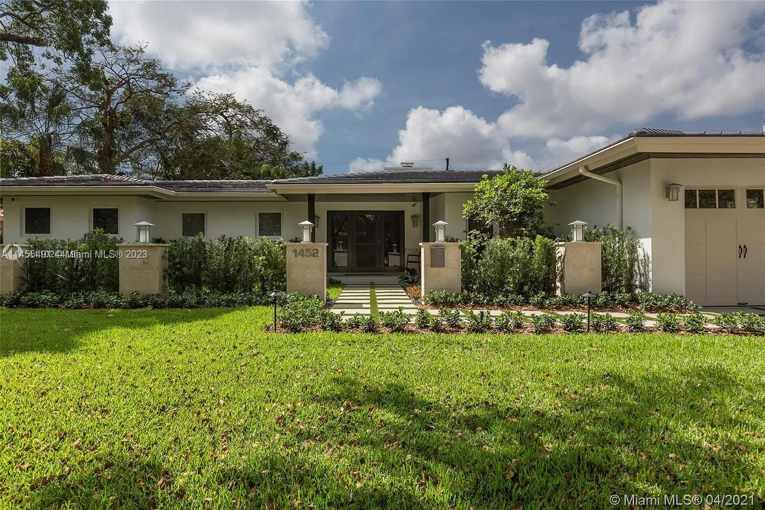 Photo 1 of 1452 Trillo Ave in Coral Gables - MLS A11455491