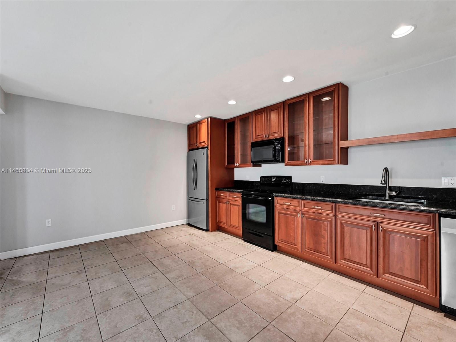 Beautiful corner Unit on the 1st floor. Updated kitchen with open concept. Washer/dryer in unit. Community is peaceful with lots of parking, a pool, tennis, clubhouse, and leasing allowed. Unit is completely tiled and has a screened balcony for great sunset views. Close to the Florida’s turnpike for easy commuting located in the heart of Cutler Bay.