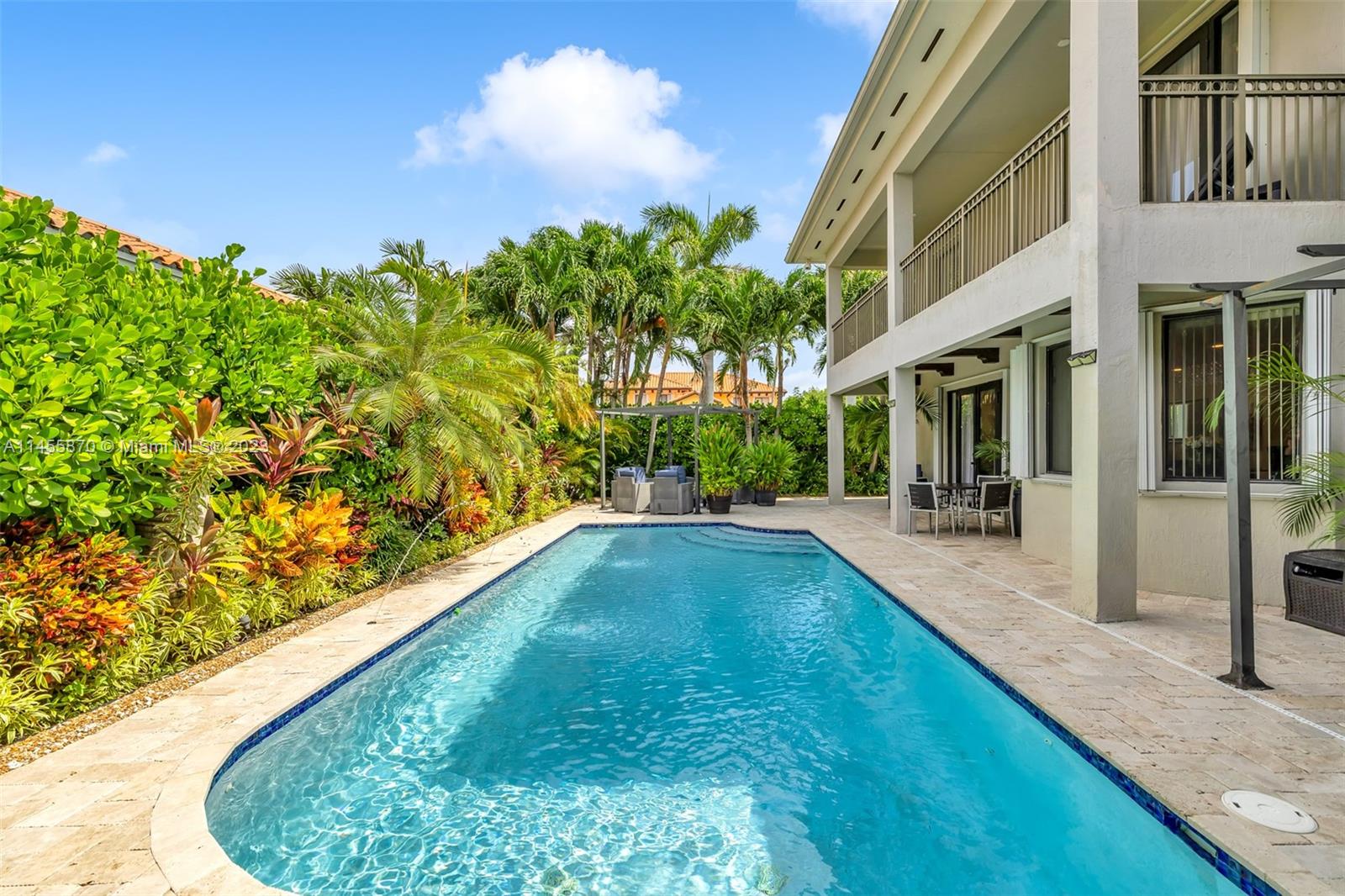 Live in the Luxury gated community of Cutler Cay steps away from Biscayne Bay with top notch amenities. Extremely clean and tastefully decorated 2-story corner lot home perfect for a large multi generation family. One bedroom and full bathroom on the first floor. Very comfortable family room overlooking a large kitchen with wood cabinets and Granite Countertop. Plenty of counter space to entertain with access to a grand dining room. Generous size bedrooms upstairs with plenty of bathrooms for every member of the family. The main suite has a private balcony for relaxation and sunbathing in the afternoons.  Cutler Cay Community center includes Pool, Tennis, Basketball, Pingpong, Sauna and Steam room, Playground and Ballroom for every member of the family. Come see your next home today!!!!!