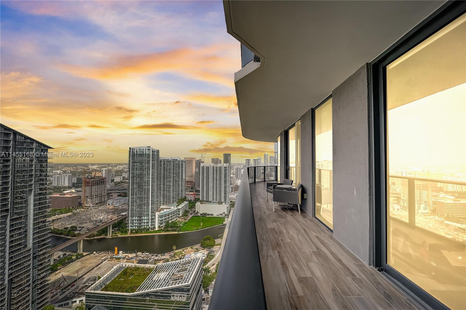 Experience luxury living with a tenant in place until December 5th in this high-floor turn-key residence at SLS Lux. Enjoy the convenience of private elevator access, a spacious terrace, and captivating city, river, and water views. The upgraded kitchen boasts marble countertops and Sub-Zero wine storage. The master suite offers a lavish closet and motorized blackout shades for privacy and comfort. This smart home, furnished to perfection, features Lutron lighting and a Nest system. Take advantage of resort-style pools, sports courts, a spa, and a 45th-floor sky lounge with a Jacuzzi. With on-site dining options, including a pool bar and Katsuya, and proximity to Brickell City Centre for shopping and dining, this is an unbeatable Miami opportunity. Contact LA for showings appointments.