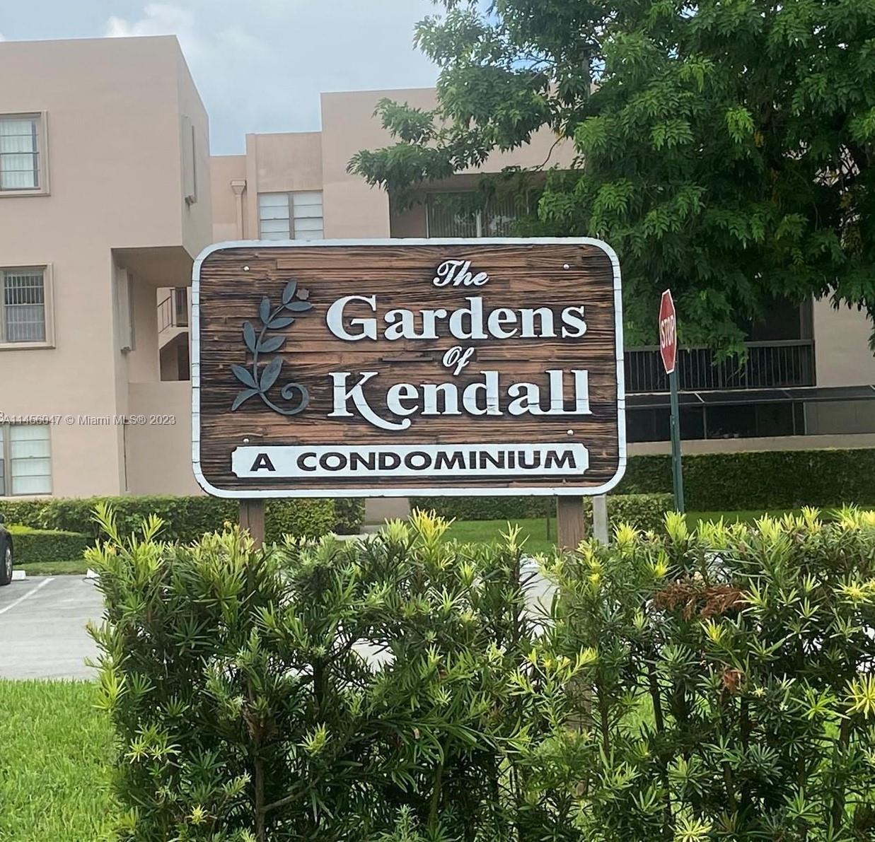 Completely renovated 3rd floor unit in  Kendall.  Top location across from Miami-Dade College.  Close to all expressways.  Enjoy all "Gardens" amenities including swimming pool, tennis courts, security patrol & more.  Landlord requires 1st month rent, 2 months security & good credit.