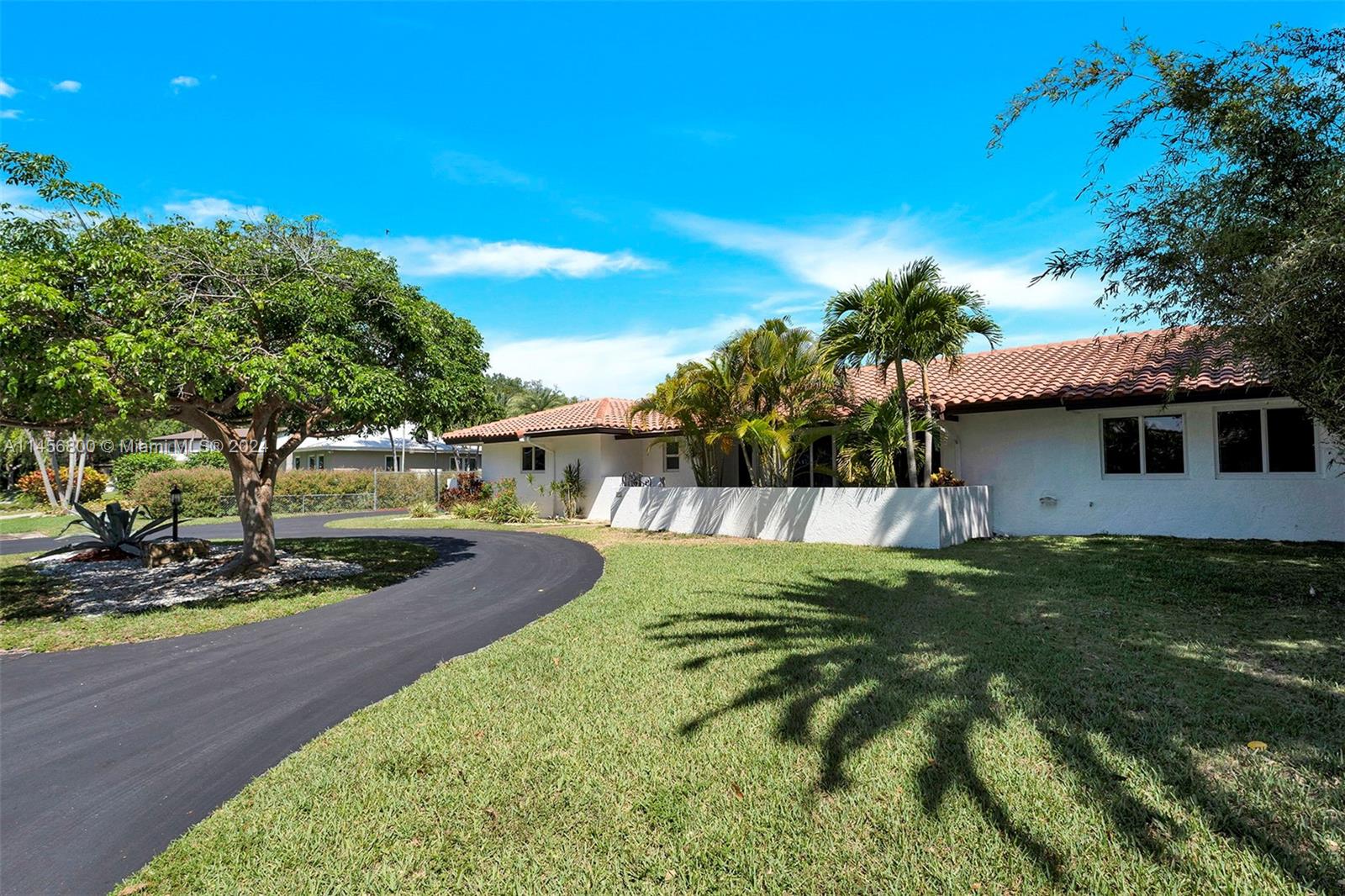 Beautiful property located in the sought after Palmetto Bay neighborhood in a cul de sac, tastefully updated with new impact windows. The roof is 10 years old. Home features 4 spacious bedrooms with 3 bathrooms, marble floors in all living areas. Main bedroom overlooking screen in pool recently renovated as well. Two car garage and a stone fireplace gives you the comfortableness of this home with plenty of space to park your boat or RV. Located minutes from Old Cutler Road, Black Point Marina, Montessori Schools and Palmer Trinity, Westminster Palmetto High, this home has something for everyone in your family. Minutes from Malls, restaurants, highways, and all entertainment experiences. No HOA!
