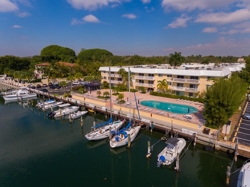 Live the dream in this South Coral Gables centrally located hidden gem! What a thrill to wake up in a quiet 3 story boutique garden building, with direct views overlooking the pool. Coral Gables Waterway, and Cocoplum. This condo which is just minutes from Biscayne Bay has no bridges for you boat enthusiasts and slips do come up when available for rent. Let this tropical oasis lifestyle sweep you off your feet with joy! This fully updated 1 bedroom, 1.5 bath unit is bright and spacious at every glance with an open designed custom kitchen, dining, living room and beautiful floors throughout. The best part may even be the 15 minute serene walk to the sights and sounds of Coconut Grove, and Cocowalk. Min to MIA, SOMI, Coral Gables, Brickell and Key Biscayne.