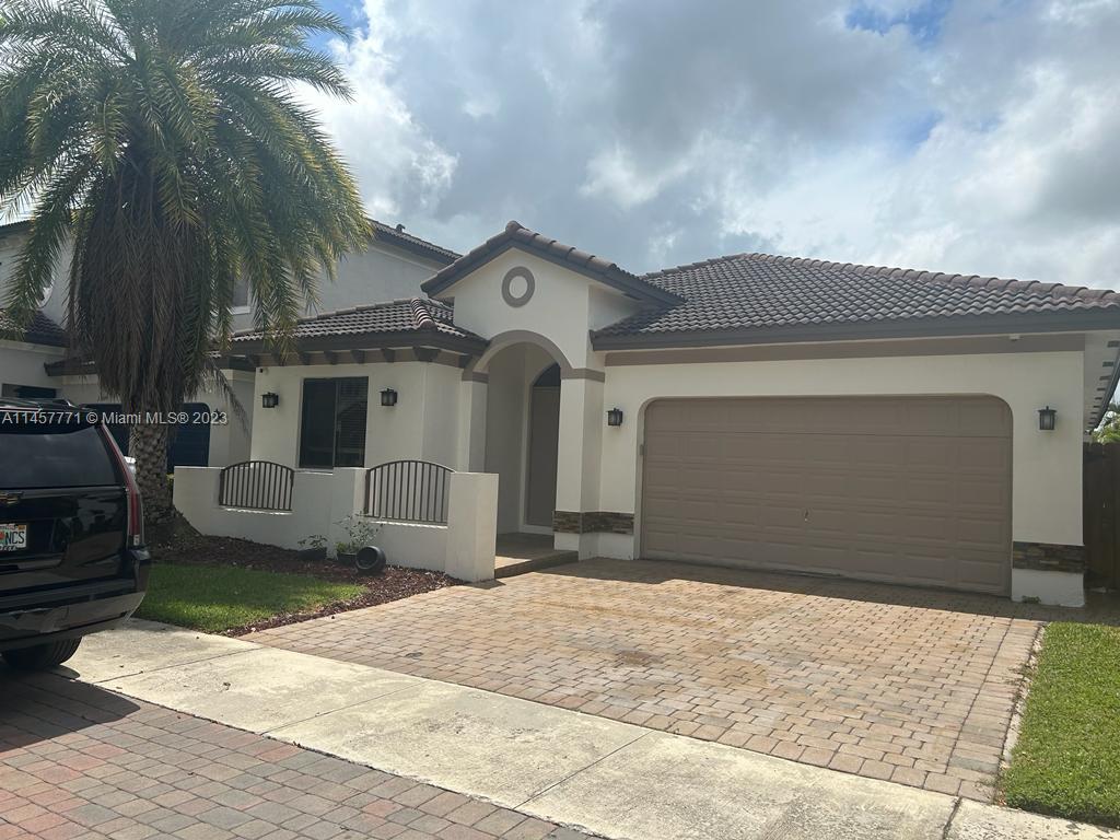 Beautiful, spacious 4/3 home in Cutler Bay,  two-car garage and a covered entrance. The interior has tile,  Kitchen has granite countertops.
This home features a great layout with high ceilings, remodeled Kitchen with high end appliances and lots of storage space. The backyard features a patio for entertaining and relaxing.
