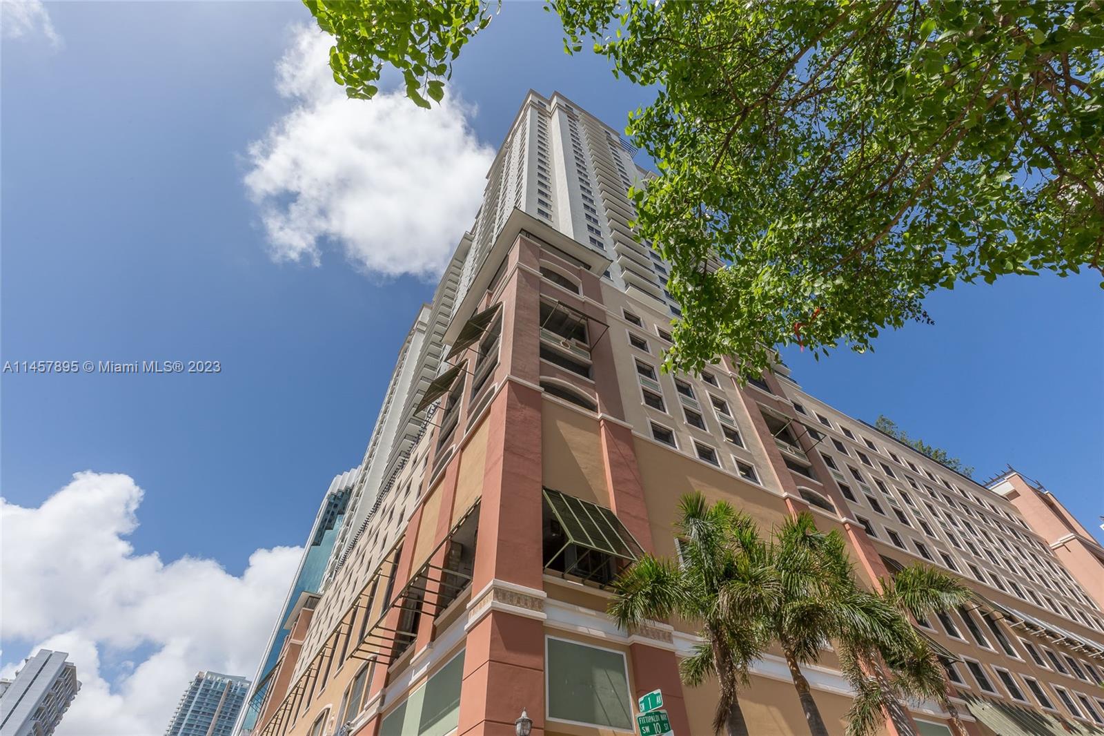 Gorgeous corner unit overlooking Brickell. Very conveniently located at the top of Mary Brickell Village, just an elevator away from stores, restaurants, bars and public transportation. Italian lacquer cabinets in the kitchen, high-end closet system in all 3 bedrooms and blackout blinds throughout the apartment. Designed and furnished by Artefacto. 2 parking spaces, wonderful amenities on the 11th floor, large pool with city view, dog running area, pool table room, gym and relaxing spaces. Ready to move-in! Easy to show.