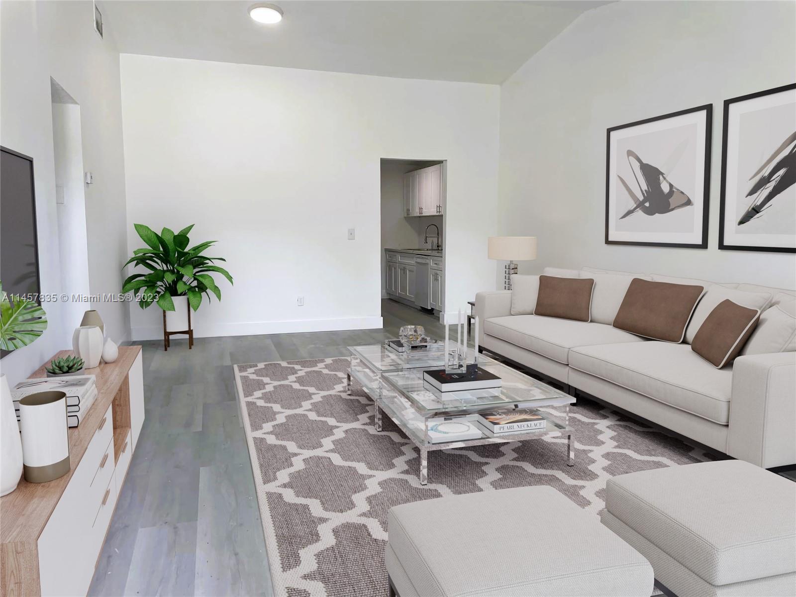 Recently renovated one floor townhouse located in the Waterside Townhouse Community with large backyard, vaulted ceiling, tile floor, washer and dryer in unit. Centrally located near turnpike and US1. SECTION 8 WELCOME. Available for immediate occupancy. Easy to apply.  Association approval required.