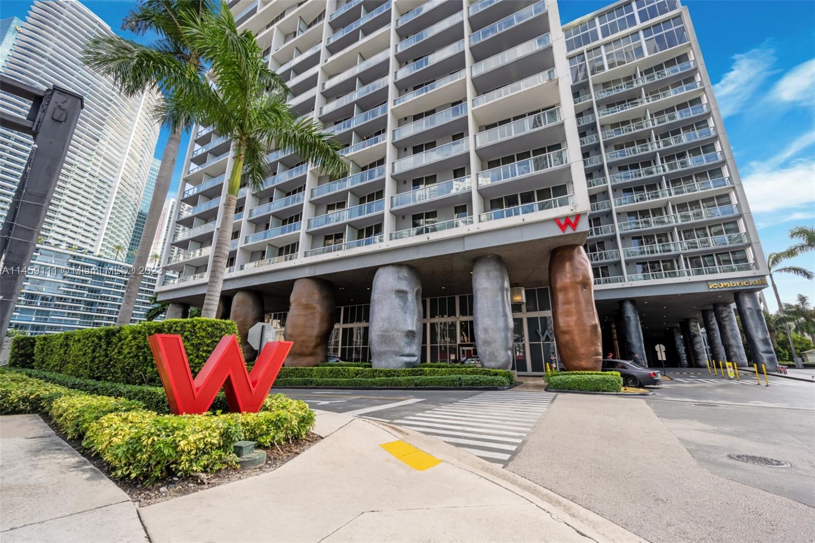 BROKERS BRING YOUR CLIENTS AND EARN COMMISSION!!!
PRICES VARY ON SEASONAL BASIS!!
SHORT-TERM RENTAL AND MONTHLY RENTAL ALLOWED. Enjoy Brickell living in this fully remodeled 2 bedroom (1 BR + Den) Open kitchen, dining, and living room with High-end furniture; and custom closets at the "W Hotel ". Take in views of Miami as you dine on international cuisine ADDIKT, Italian fine-dining restaurant Cipriani, and Mexican cuisine restaurant Cantina La Veinte. Resort Style Amenities feature a 300-foot-long swimming pool, a 28,000-square-foot spa and fitness center, a 50-person hot tub, a café with poolside food and beverage service, 24-hour concierge service, 24-hour valet parking service, and much more.