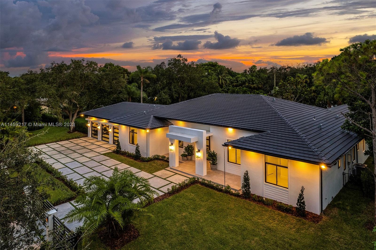Available for immediately occupancy. Discover the marvel of 2023 architecture in the sought-after Pinecrest. Spanning 6,678 sq. ft. on a 37,897 sq. ft. plot, this grand estate offers 5 bedrooms, 6.5 baths, & a 3-car garage. Dive into spacious living areas, state-of-the-art open kitchen equipped with Sub-Zero & Wolf appliances, & a large pantry. The design ensures fluidity across living, dining, & entertainment spaces, extending to a family-friendly zone with a convenience bar. Every bedroom provides an en-suite bath & walk-in closet. The exquisite primary suite is a haven of luxury, complemented by a lavish bath with dual amenities & a standalone tub. Relish the outdoors with terraces, an outdoor BBQ, & a heated L-shaped pool. Top-tier schools in proximity. Shopping & expressways nearby.
