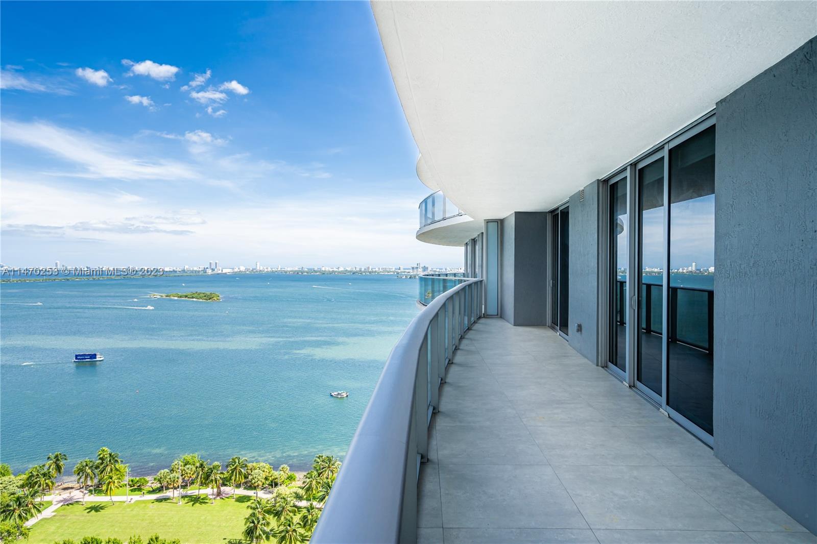 Enjoy beautiful partial bay views from this stunning 2BR + Den / 3 Baths with private elevator / foyer in luxurious Aria on the Bay. Split floor-plan unit equipped with top-of-the-line appliances and finishes, and spacious terrace. Amenities include 2 pools, gym, yoga studio, sauna, kids' room, theater room, game room, spa, lounge, conference rooms & more! 24/7 valet & security on site. Centrally located near Midtown, Downtown + Brickell, Miami Beach & more. Steps away from bay, park, and other recreational activities.