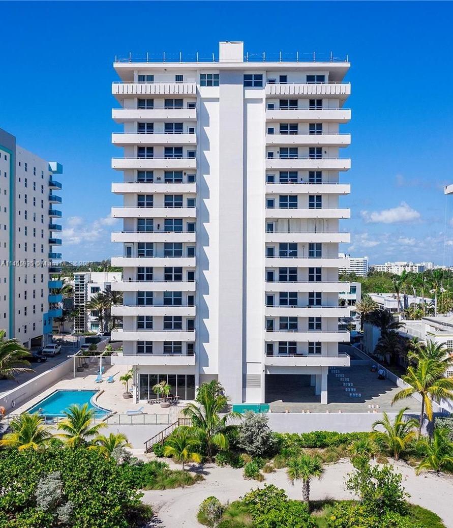 Available for rent, minimum six months lease, fully furnished. This building is located on Surfside Beach, the building is oceanfront. Comes fully furnished and its beautifully decorated. Has a large balcony facing Collins Ave with indirect ocean views. Maximum occupancy is 3 persons. Rental price includes: water, sewer, internet service and one unassigned parking space. Tenant is to pay for his own electric bill. This building also offers 24/7 security and front desk concierge. Close to Bal Harbour Shops, Haulover Beach, Publix and many local Surfside shopping. Just a few minutes away from Sunny Isles too. The association requires renters to apply directly.
