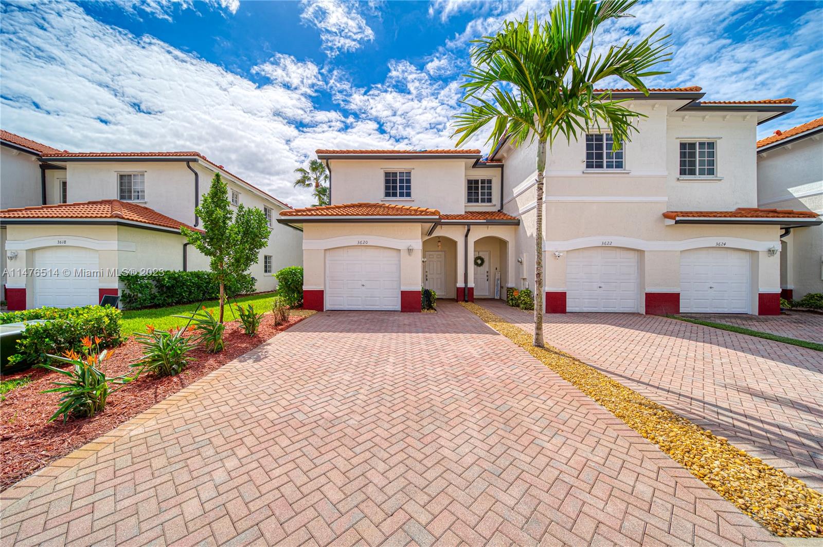 Back to the market! You must see this amazing corner townhome. Family oriented community, 3 bedrooms, 2.5 bathrooms, 1 car garage and a driveway fits 2 cars. Open kitchen with quartz countertops. Large master bedroom and walking closets in each bedroom. The HOA includes, cable TV, high-speed internet, landscaping, and maintenance of the common areas. Great security, 7 days a week security patrol. The management of this community is on site. Clubhouse with swimming pool and other amenities. This great home is located near to major highways (I-95 & Turnpike) and 441. Closed by shopping centers, dining, park, library and entertainment needs. This property is waiting for you, Come with your best offer, this fantastic property will be gone very soon. CALL US AT ANY TIME WE WILL ANSWER.
