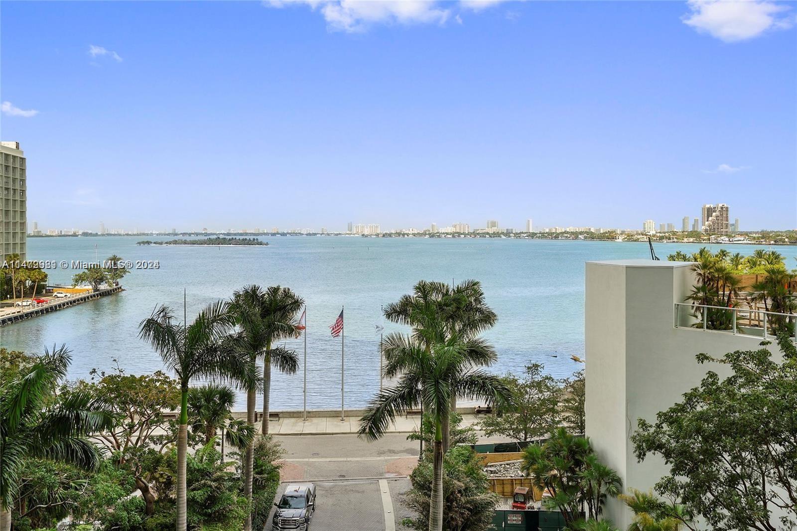DIRECT BAY VIEW + GARDEN + TERRACE Stunning condo 2 Beds. 2.5 Bathrooms  plus Den convertible in Third Bedroom or Office. White Porcelain Floor. Balcony with 216 Sf. of unobstructed views of Biscayne Bay and Miami Beach skyline. Top of the lines appliances. PRIVATE GARDEN OF 425 Sf. + TERRACE with 108 Sf. in the back to entertain your guests. The price includes TWO PARKING SPACES & ONE STORAGE. Direct elevator into the unit plus two more elevators. SAME FLOOR POOL &  Barbecue Area. Building amenities represent the epitome of refined good taste and sophistication: Concierge, Pool, Gym with bay view, Spa, Child Play Area, Valet and much more...!