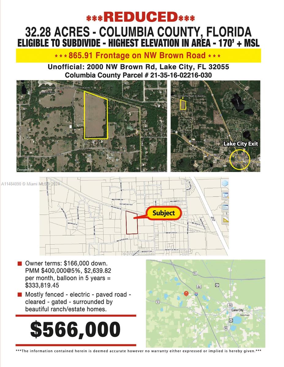 2000 NW Brown Rd, Other City - In The State Of Florida, FL 32055