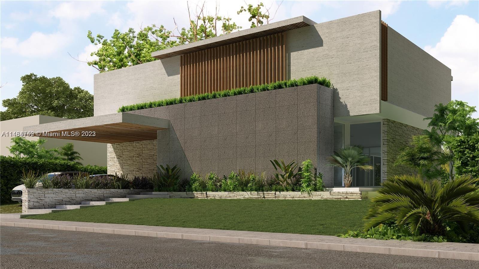 Beautifully conceived modern home located in the sought-after south side of Bay Harbor Island. New construction offers an abundance privacy w/ sun drenched natural light featuring floor to ceiling glass sliding walls. All common living areas overlook 40’ pool, along w/covered decks and a summer kitchen. Spacious chefs kitchen with 22’ Island, Miele convection ovens, Miele speed oven, 2 dishwashers, fridge/freeze column units. This home is perfect for entertaining w/separate full prep/catering kitchen & designated pantry. 6 en-suite bed & baths. Primary wing has private outdoor garden deck, expansive closet & bathroom. Optional roof top deck & elevator, covered carport, storage unit, & full house generator. Proximate to Bal Harbor Shops, fine dining, beaches & houses of worship.