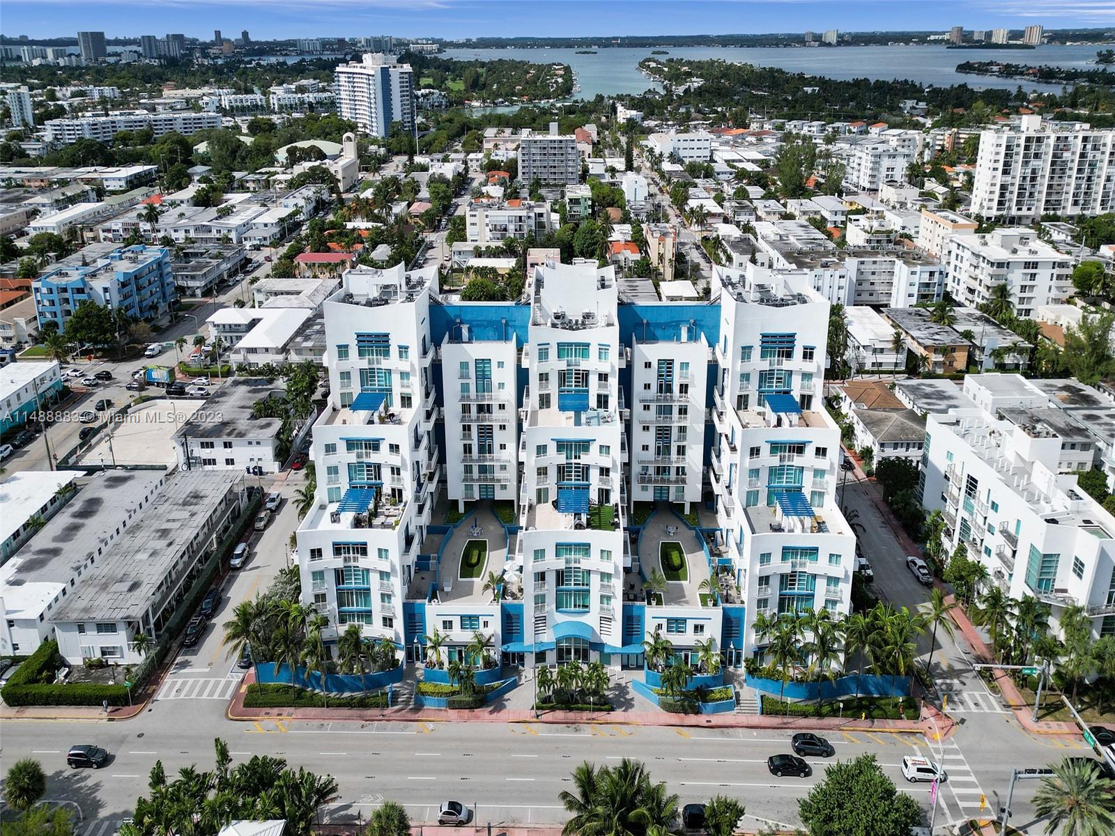 Enjoy penthouse living in the heart of Miami Beach. This one-of-a-kind luxury condominium, located in the majestic OceanBlue, offers spectacular views from its private balconies and resort-style amenities including a heated pool, sauna, jacuzzi, gym, assigned parking, and 24-hour on-site security. Built in 2004 and designed by renowned architect Kobi Karp, this immaculate beauty features spectacular vaulted ceilings, a modern fully-equipped kitchen with granite countertops, in-unit washer & dryer, marble floors, downstairs half-bathroom, and a spacious bedroom loft with an attached full bathroom on the 2nd floor. With the Altos del Mar Park and Atlantic Ocean at your doorstep, don’t miss this opportunity to live in your tropical paradise!
