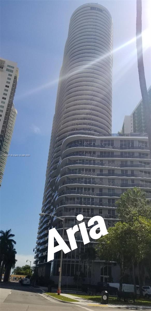 Beautiful 2/2.5 corner unit. New Appliances. Washer and Dryer in Unit.Vaulted ceiling with beautiful lighting. Motorized window treatment throughout unit. 90 degree terrace with beautiful city views and partial water views..  This residence features an inviting open layout, with well-appointed bedrooms that boast en-suite bathrooms and spacious custom walk-in closets. The floor-to-ceiling windows instantly greet you with a grand and breathtaking panoramic view. The spacious open-concept living area is flooded with natural light, while the master suite boasts a spa-like en-suite bath and walk-in shower.  Aria on the Bay is the building to be in... Enjoy all the amenities it offers. Hurry this unit will not last!! NO PETS
AVAILABLE FOR 6 MONTHS ONLY!!