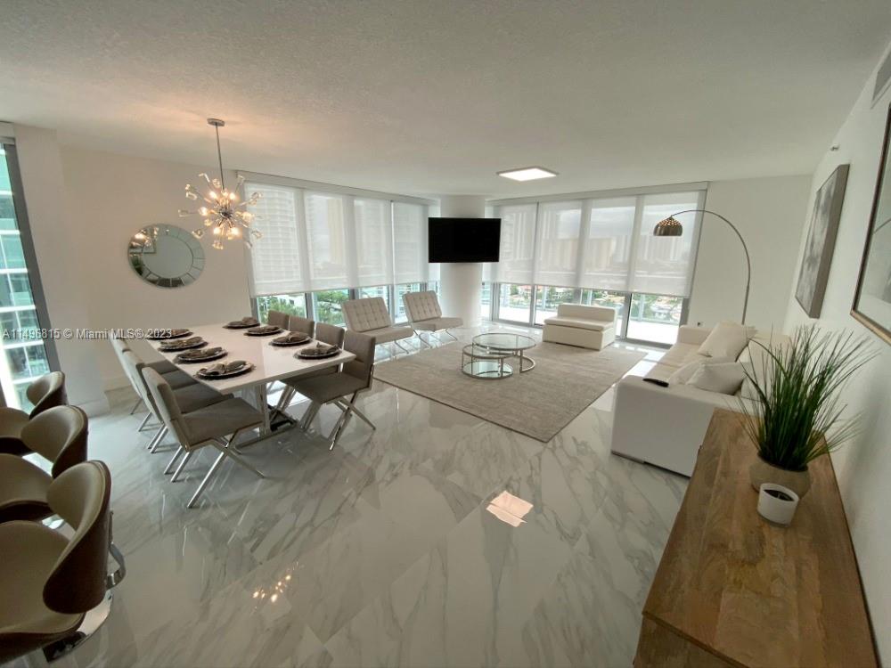 Discover your luxury retreat in the heart of Sunny Isles Beach, Florida. Stunning water views, while enjoying a furnished and elegantly decorated environment. This apartment is located in the best line of the building, offering a unique living experience. Imagine waking up every morning with the sun shining over the sea as you relax on your private balcony. This city is known for its stunning beaches, sophisticated lifestyle, and proximity to the best entertainment and shopping options.. Don’t miss the opportunity to live in a place that combines luxury, comfort, and convenience. This apartment is perfect for those who want to enjoy an elegant and exclusive life in Sunny Isles Beach.