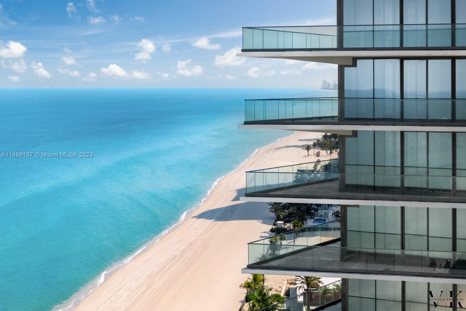 Gorgeous designer decorated turn-key 4 bedroom plus a Den, 5 1/2 bathrooms, 2 oversized balconies with breathtaking views of the ocean and inter coastal! A must see unit with Armani, Fendi and other designer finishes! Built-ins through out the unit. The building offers a spa, fitness center, movie theater, hair and nail salon, cigar room, wine room, game room and an Armani restaurant.