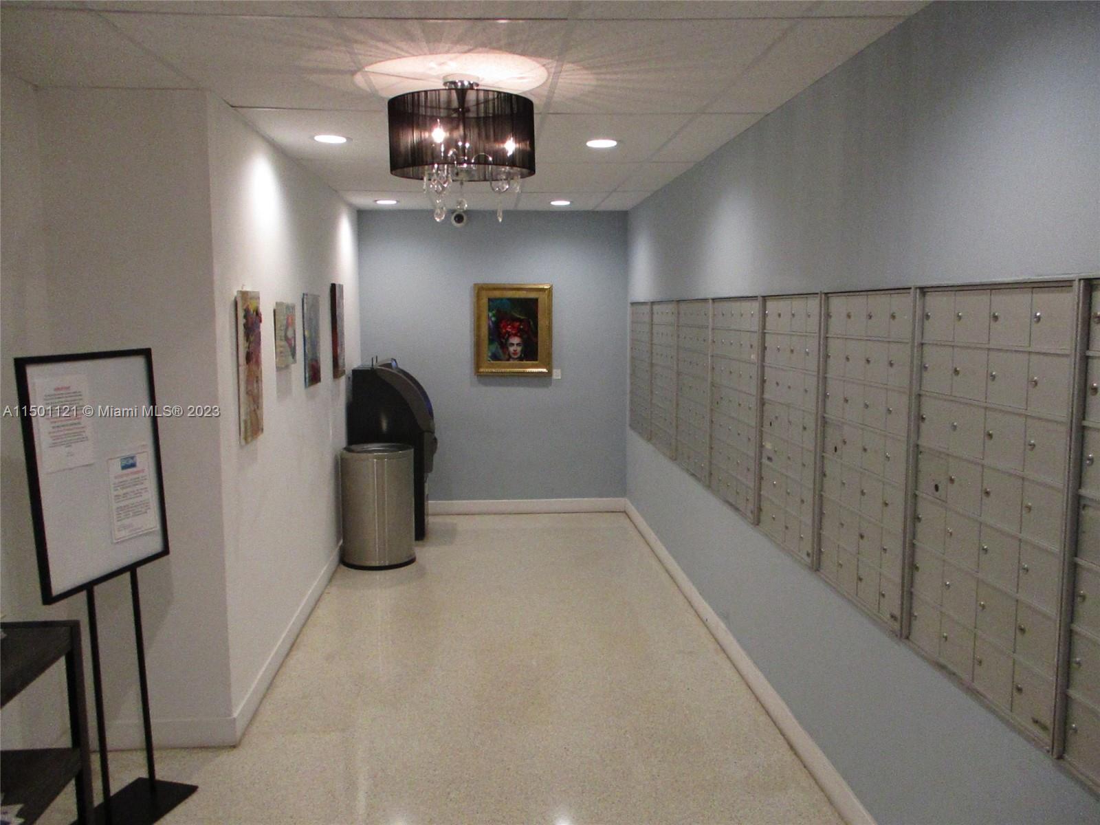 Mail Room with ATM