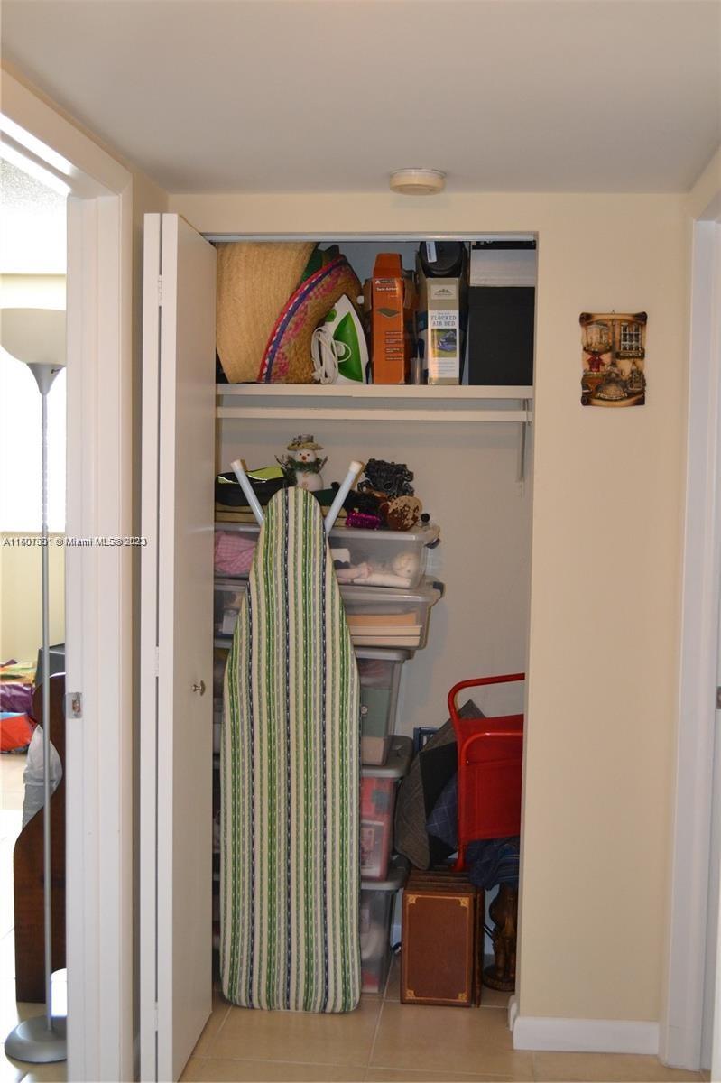 Bedroom closet.