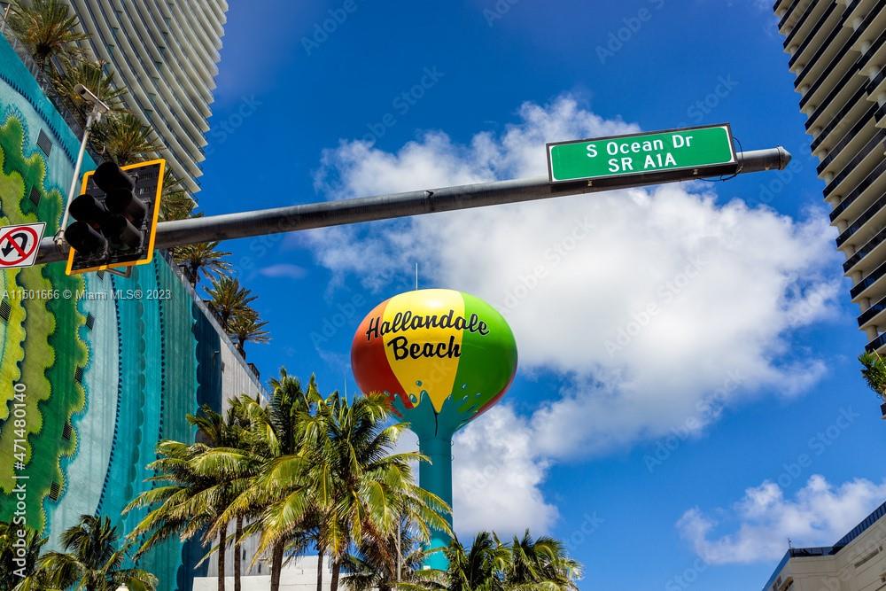 Hallandale Beach Globe