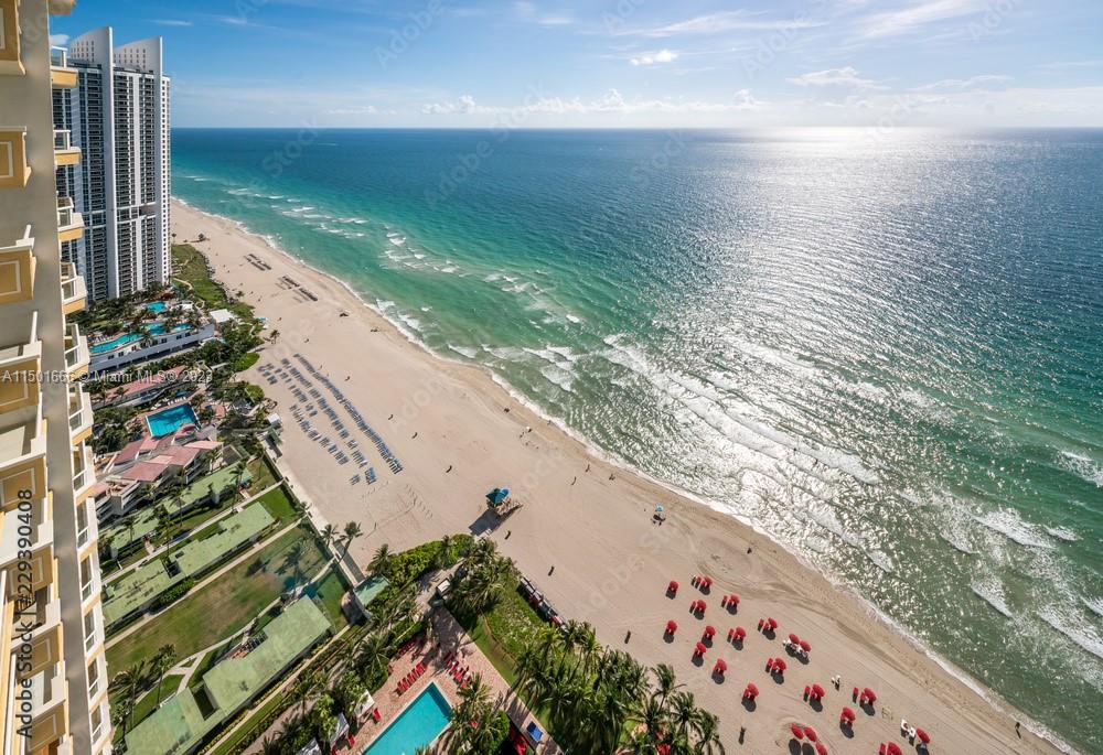 Beach Aerial View
