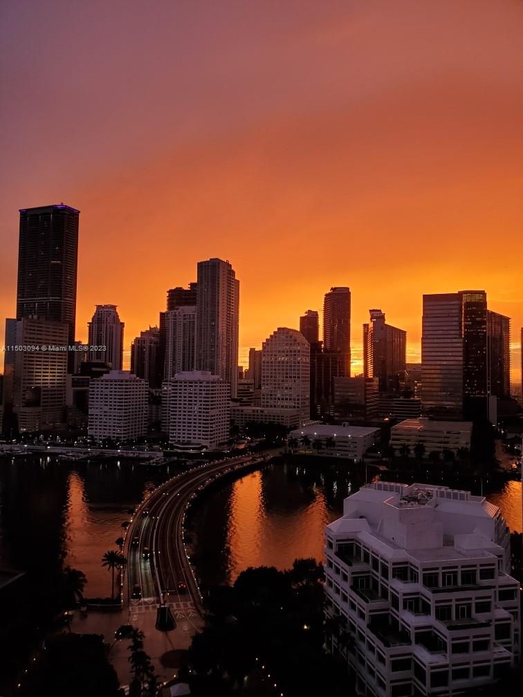 Balcony View Sunset