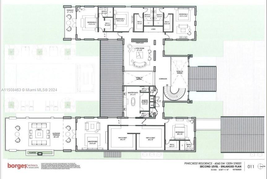Second Level Floor Plan
