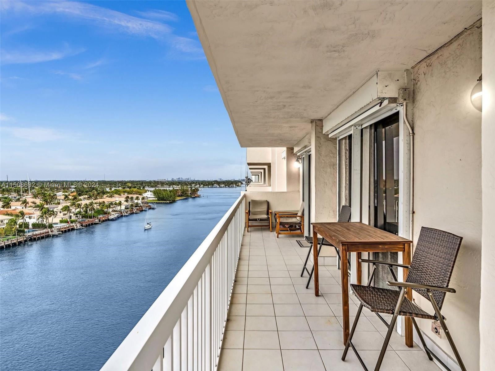 VERY LONG BALCONY CAPTURES THE BEST VIEWS INCLUDING SUNSETS!!