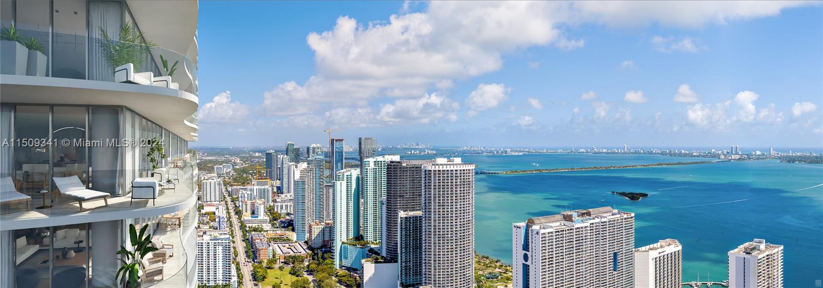1444 Biscayne Boulevard 4303, Miami, Florida 33132, 2 Bedrooms Bedrooms, ,3 BathroomsBathrooms,Residential,For Sale,1444 Biscayne Boulevard 4303,A11509341