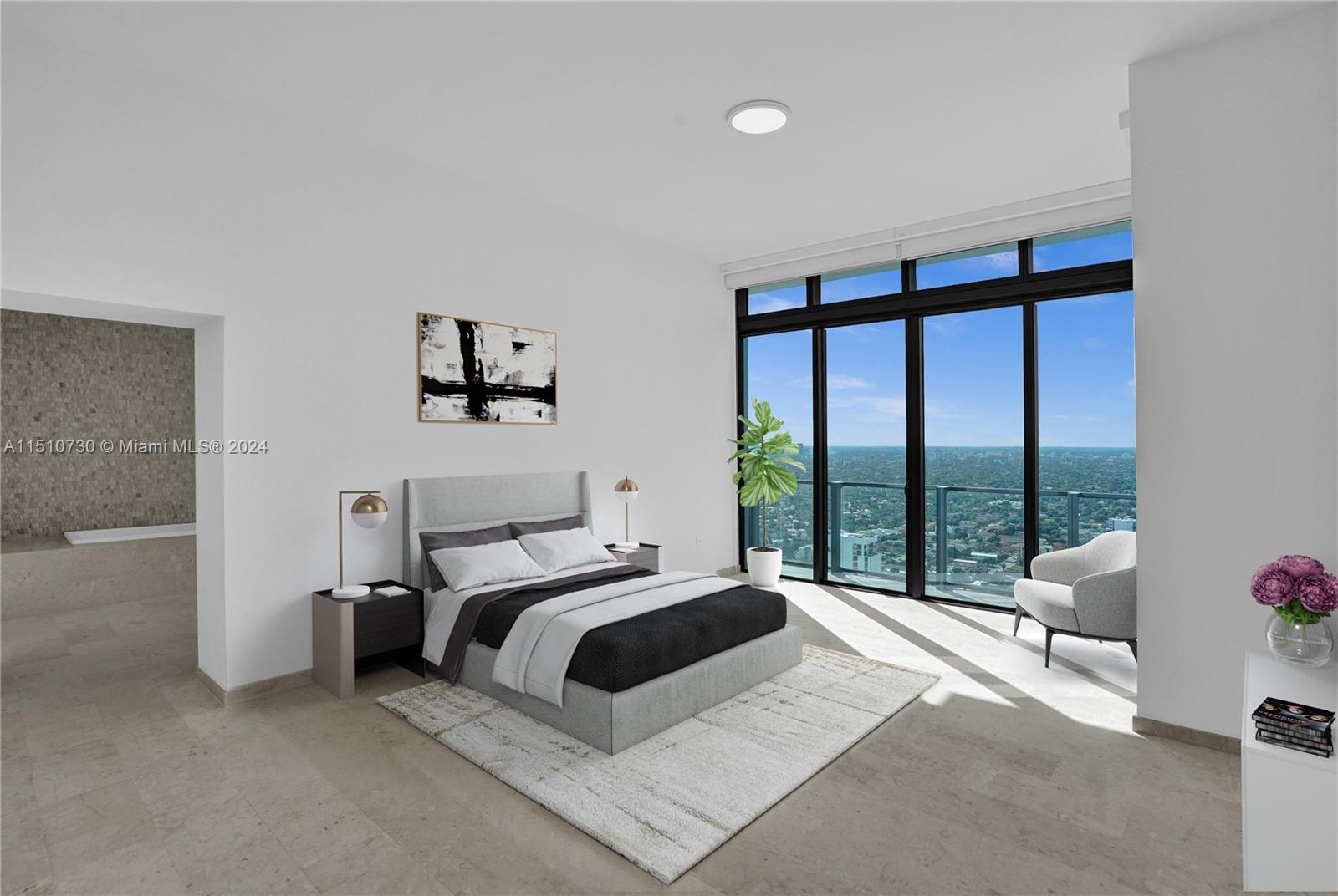 88 SW 7th St 4011, Miami, Florida 33130, 4 Bedrooms Bedrooms, ,4 BathroomsBathrooms,Residential,For Sale,88 SW 7th St 4011,A11510730