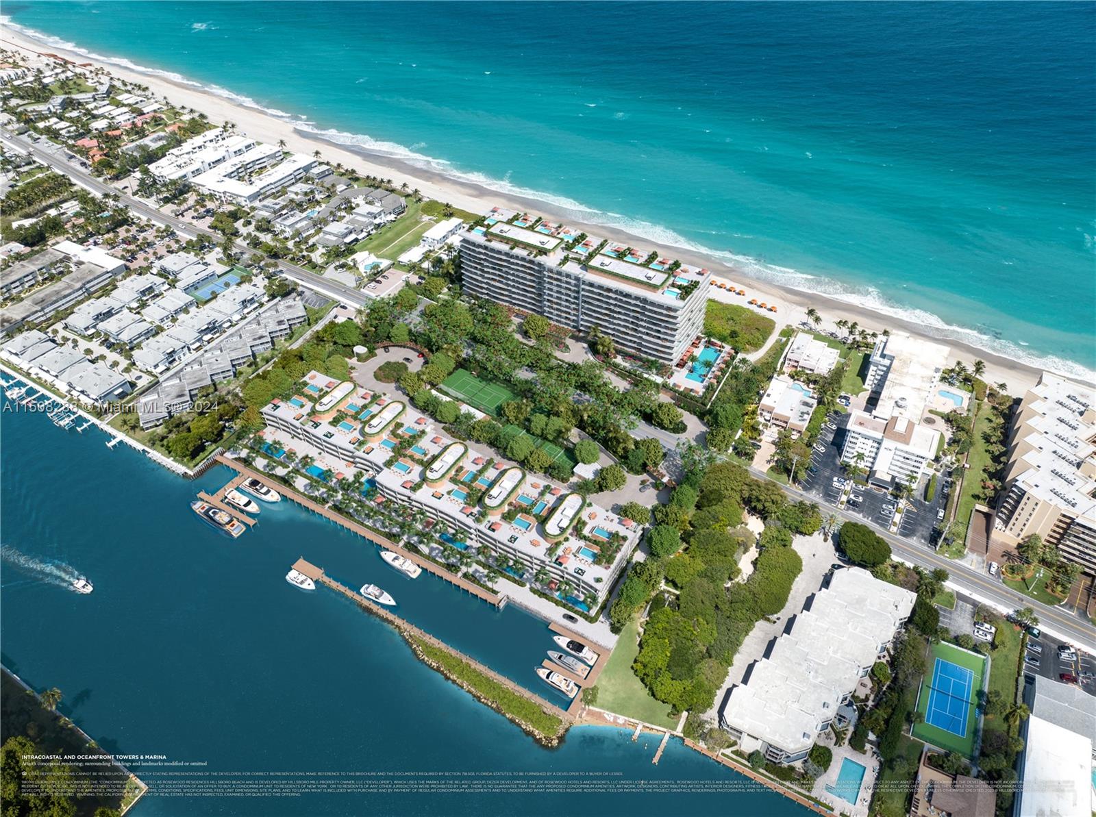 1177 Hillsboro Mile 601, Hillsboro Beach, Florida 33062, 5 Bedrooms Bedrooms, ,6 BathroomsBathrooms,Residential,For Sale,1177 Hillsboro Mile 601,A11508288