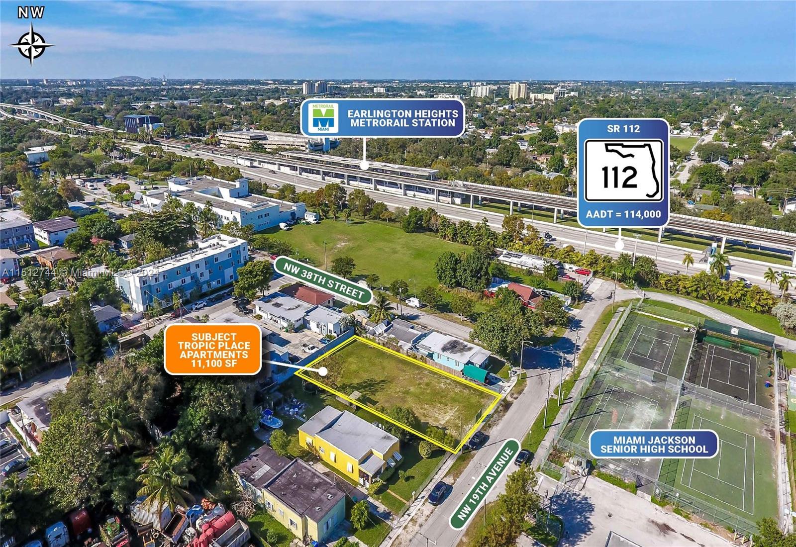 3728 NW 19th Ave, Miami, Florida 33142, ,Land,For Sale,3728 NW 19th Ave,A11512744