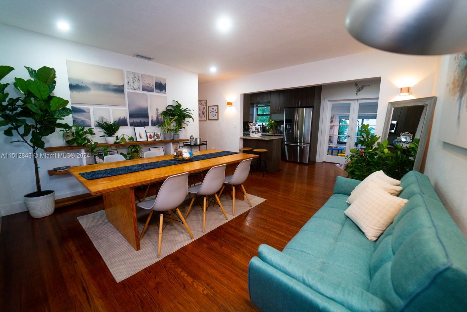 DINING ROOM AND LIVING ROOM