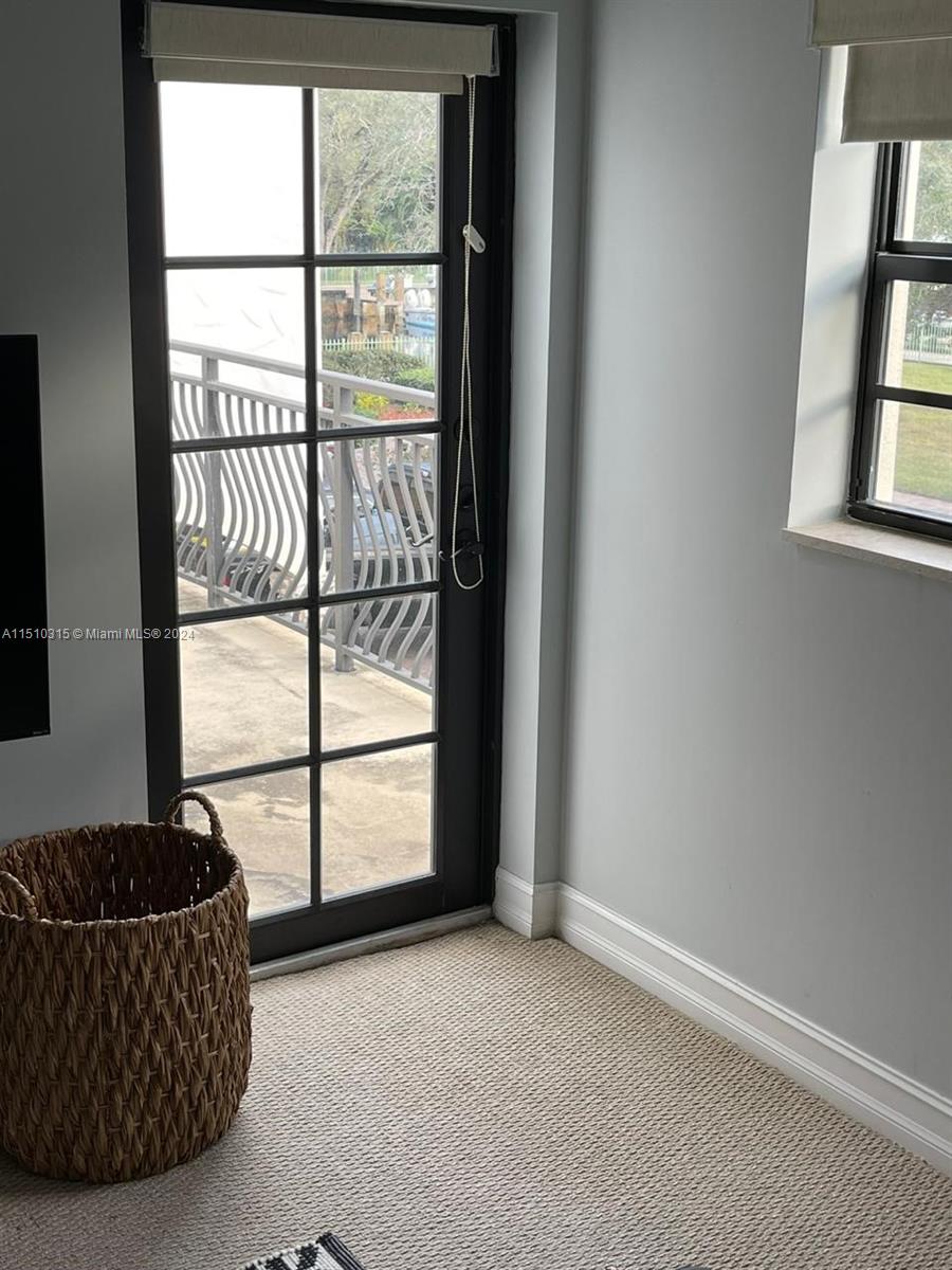 Access to Bedroom #2 private balcony.