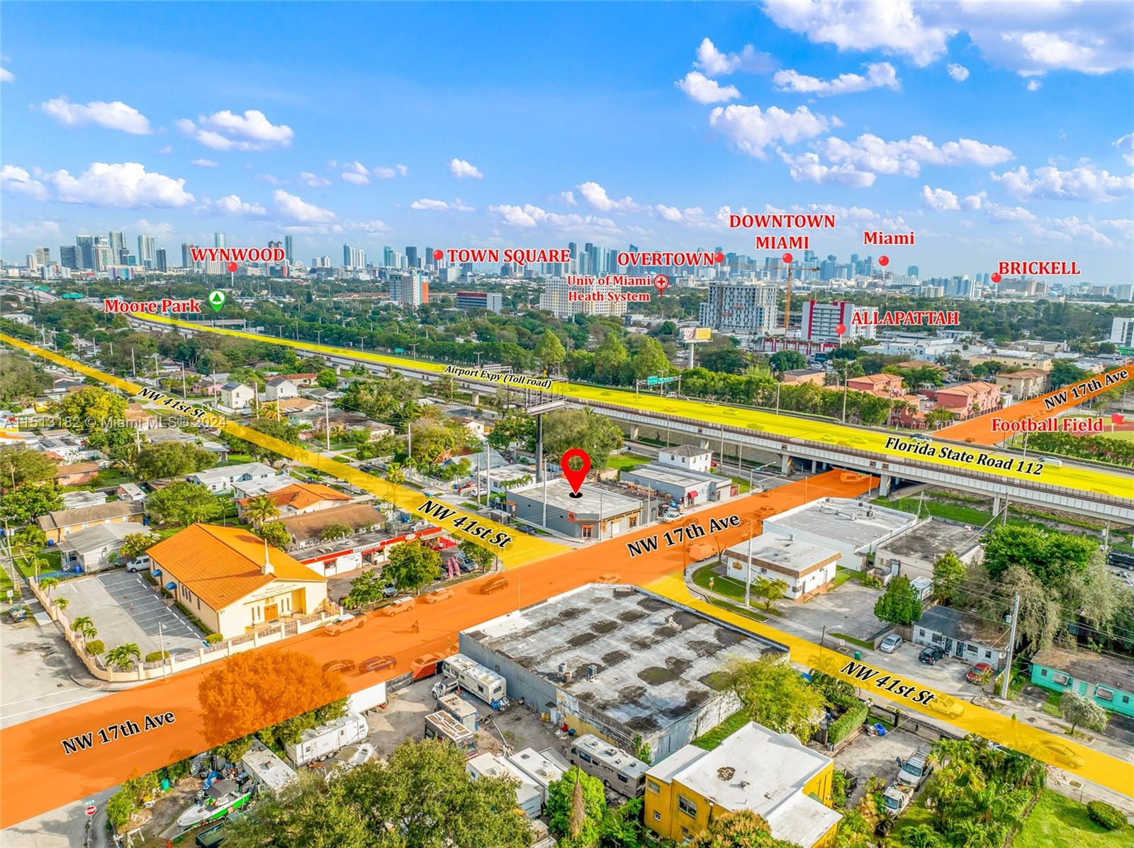 4055 NW 17th Ave, Miami, Florida 33142, ,Commercialsale,For Sale,4055 NW 17th Ave,A11513182
