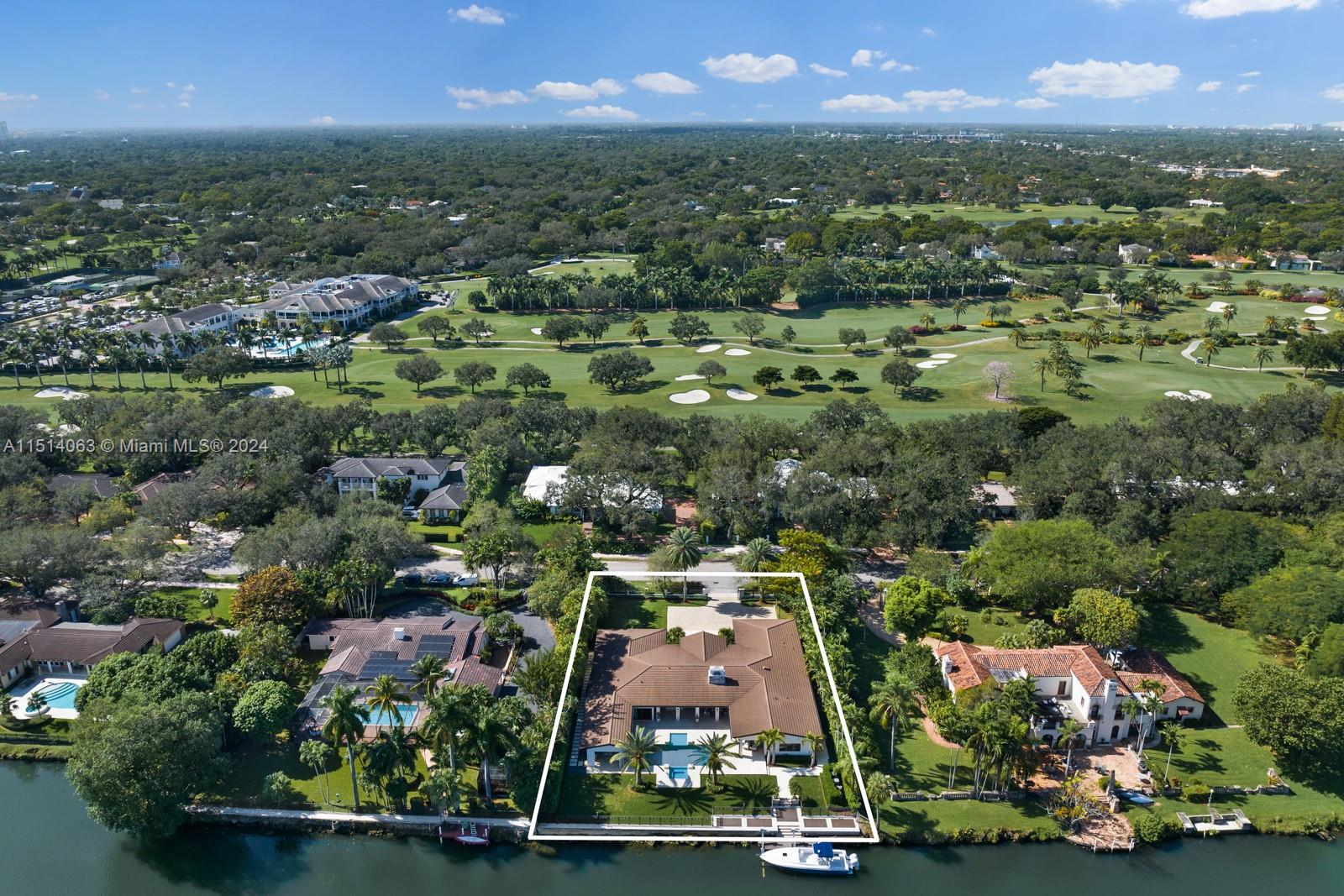 Extraordinary residence on the Coral Gables Waterway, featuring 6 bedrooms and 5.5 bathrooms on an expansive 24,292 SF lot with 125 FT of waterfront. Key features include vaulted ceilings, expansive outdoor terraces, 2-car garage, and gorgeous finishes.