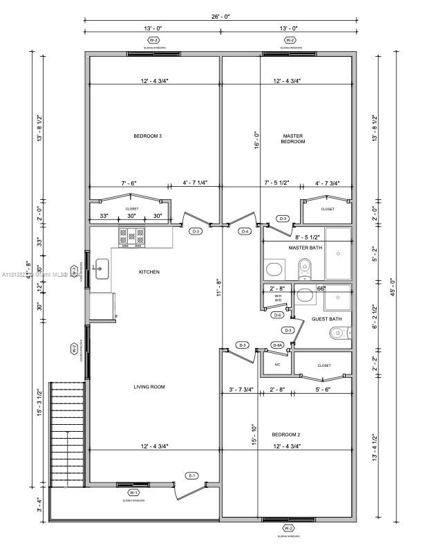 3146 NW 32nd St A, Unincorporated Dade County, Florida 33142, 3 Bedrooms Bedrooms, ,2 BathroomsBathrooms,Residentiallease,For Rent,3146 NW 32nd St A,A11513827