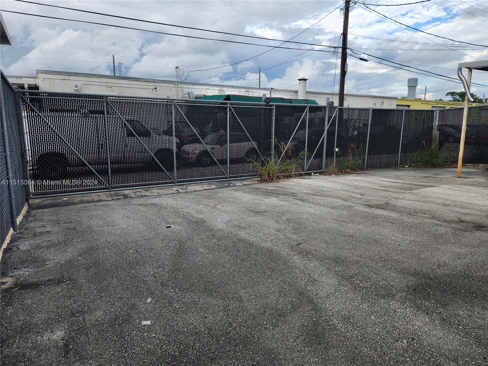 Back Fenced in Area