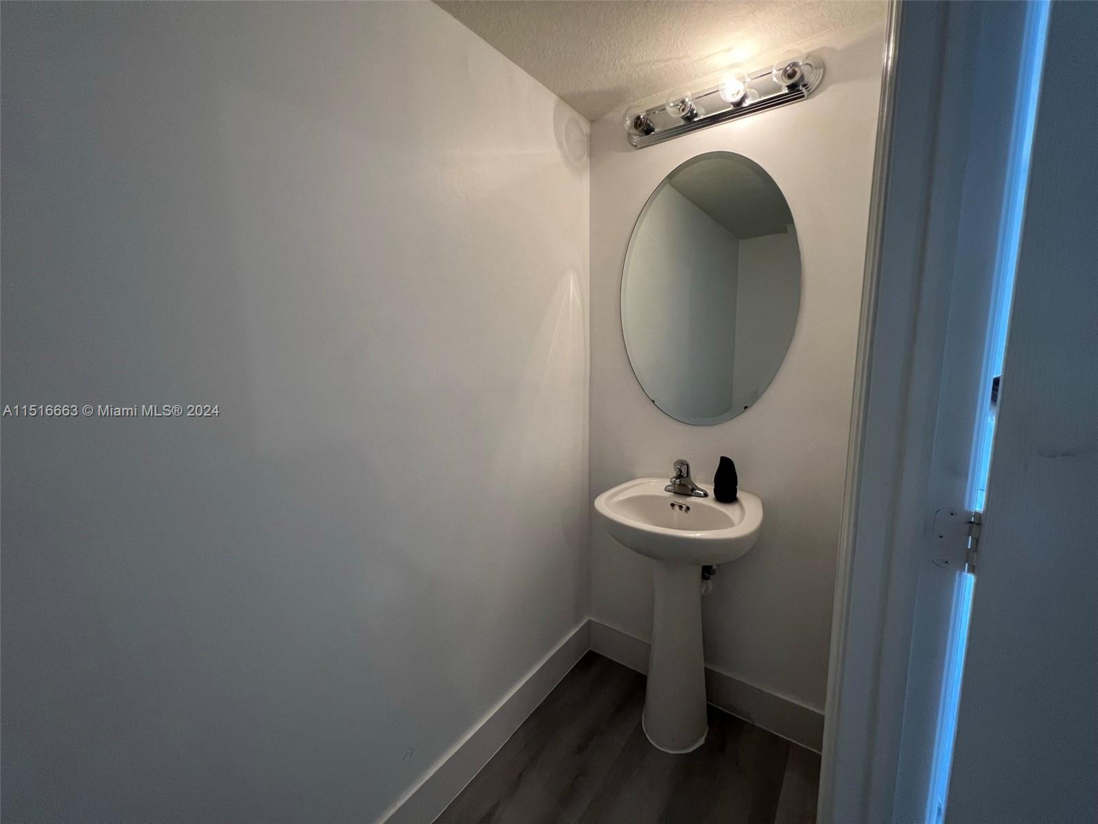 Powder room downstairs
