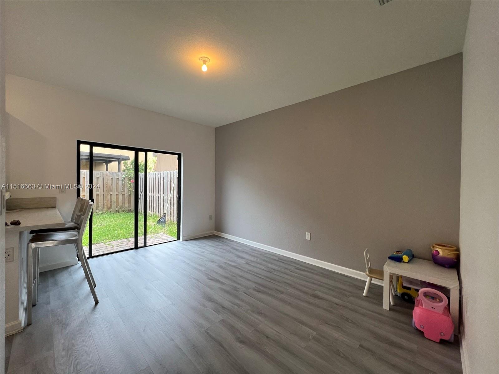 Dining area