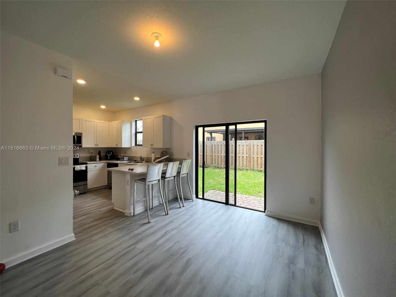 Dining area