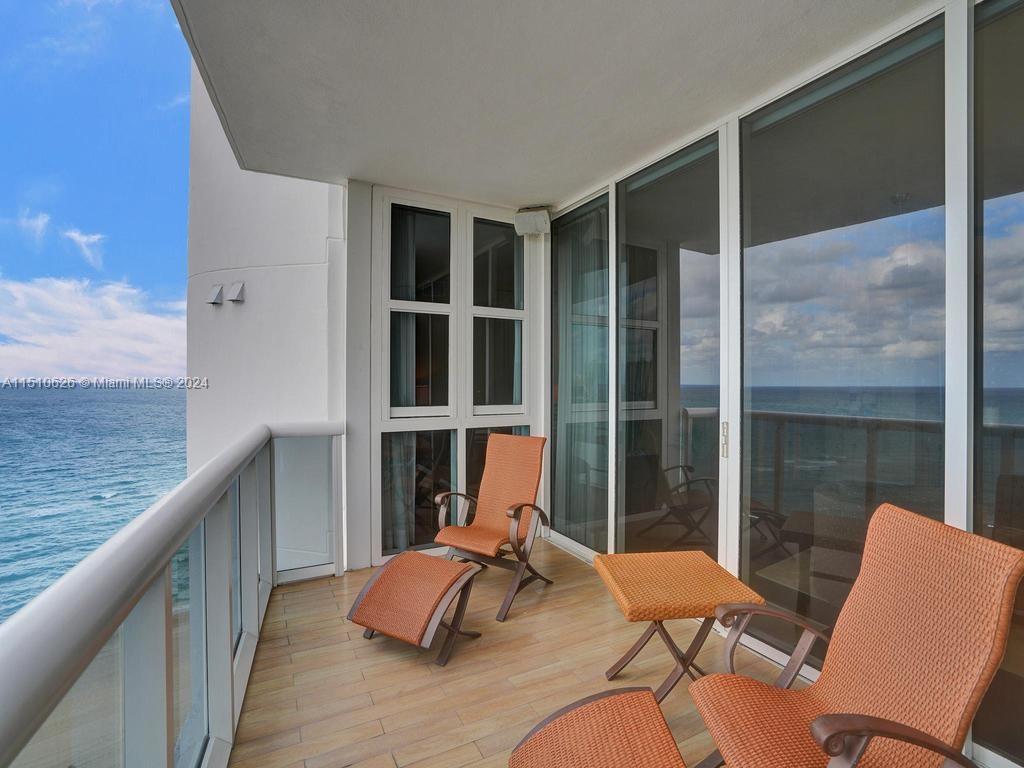 Balcony Beach views