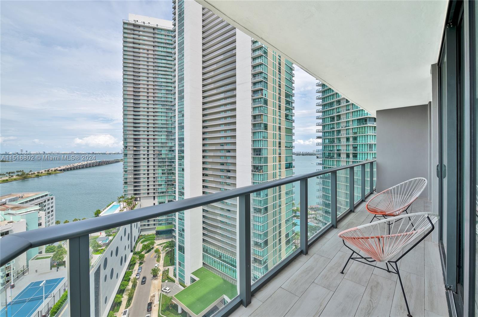 Enjoy your new residence nestled in the heart of Miami! This remarkable 3-bedroom, 2-bathroom apartment is found in the coveted Edgewater neighborhood at Paraiso Bayviews. Adorned with lavish furnishings and unparalleled meticulousness, this apartment is an idyllic haven to call your new home. Being fully furnished, it provides everything you need for a seamless transition into the lively Miami lifestyle. Indulge in the building's exceptional amenities, including a cutting-edge fitness center, a resort-style pool, tennis courts, and a breathtaking rooftop terrace boasting panoramic city vistas from every angle. Take your first step into luxurious Miami living and schedule a showing today!