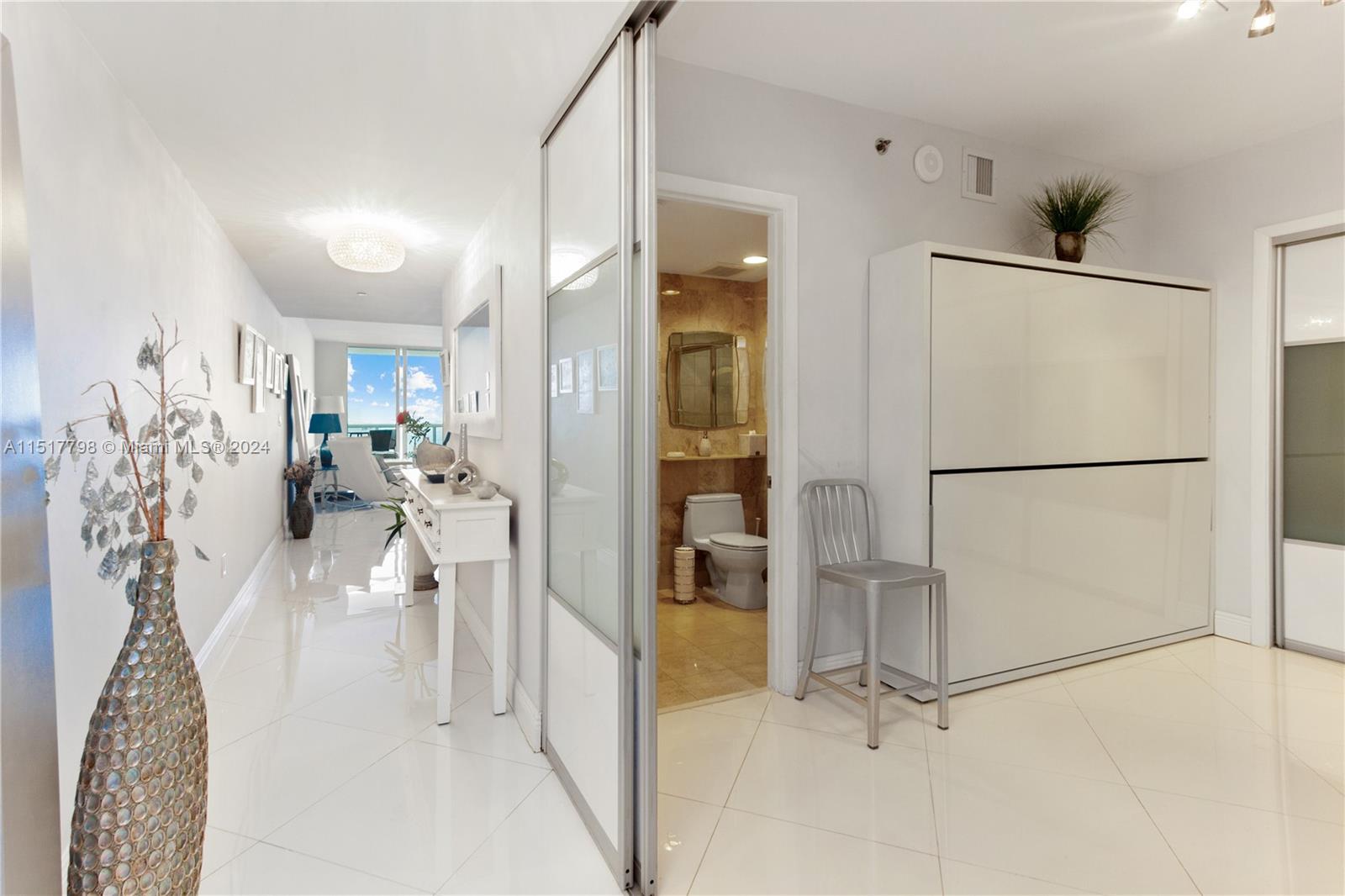 Converted into a second bedroom