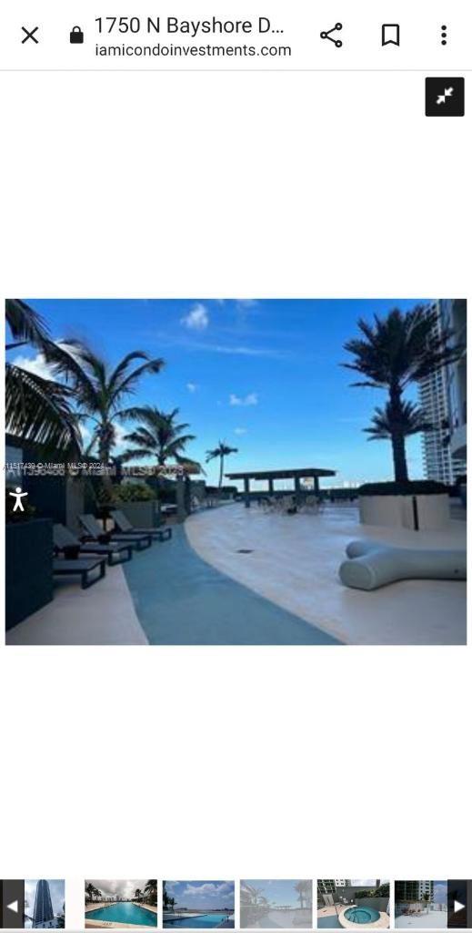1750 N Bayshore Dr 3211, Miami, Florida 33132, 1 Bedroom Bedrooms, ,1 BathroomBathrooms,Residential,For Sale,1750 N Bayshore Dr 3211,A11517439