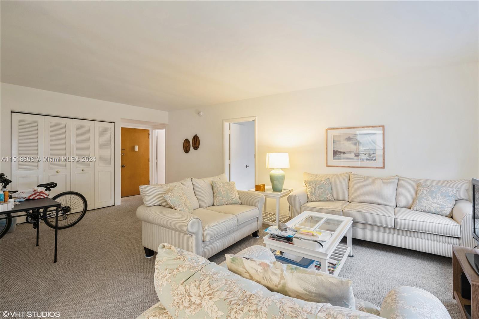 Prime Location in the Heart of Bay Harbor Islands! This spacious unit boasts an excellent location, just a stroll away from the local A-rated school, shops, restaurants, and the beach. Nestled in a boutique secured building, it offers the convenience of assigned parking, a bicycle area, and a resident's pool. Spacious unit with lots of windows for abundant natural light, central AC and 2 bedrooms/2 bathrooms. Easy to show, schedule your viewing today!
