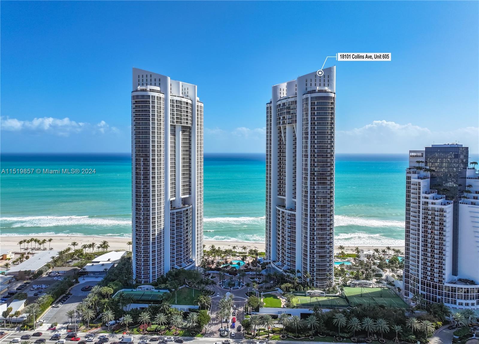 18101 Collins Ave 605, Sunny Isles Beach, Florida 33160, 2 Bedrooms Bedrooms, ,2 BathroomsBathrooms,Residential,For Sale,18101 Collins Ave 605,A11519857