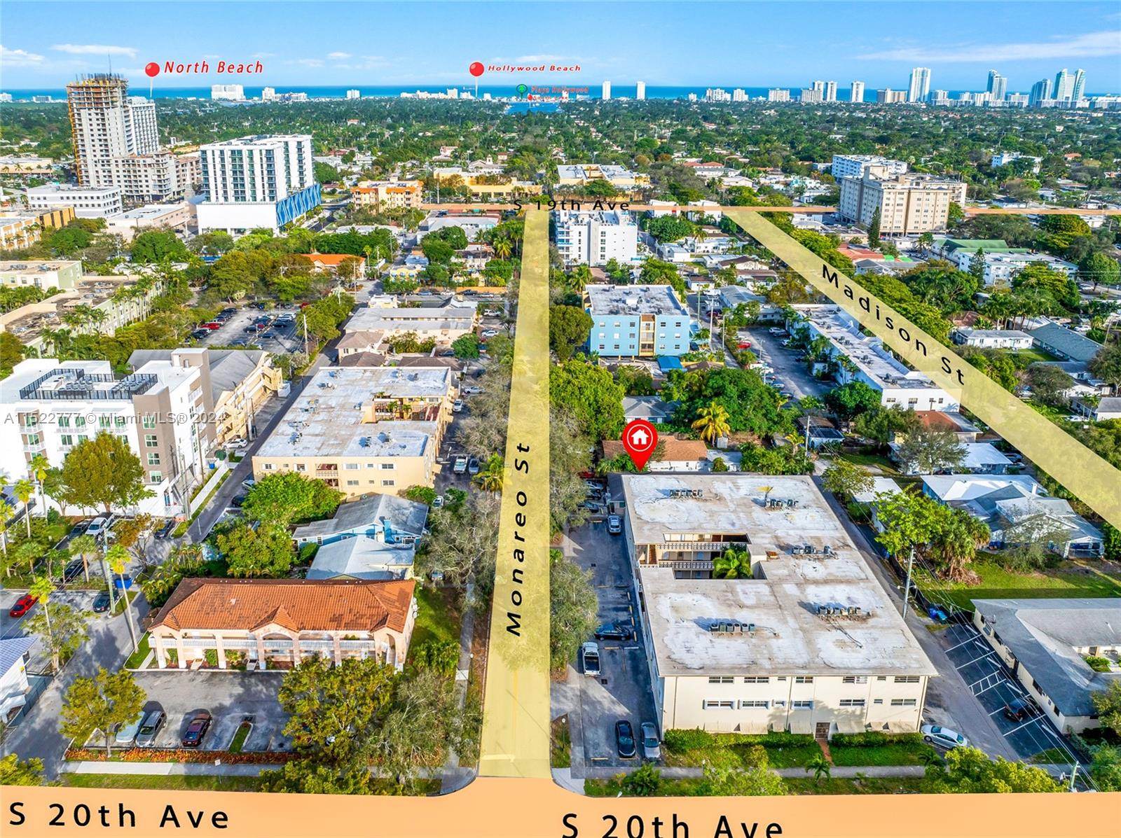 1942 Monroe St, Hollywood, Florida 33020, ,Residentialincome,For Sale,1942 Monroe St,A11522777